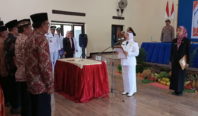 Camat Bendo Hermin Supraptiwi